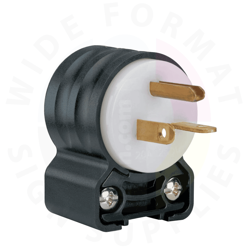 Tron Plug 20amp 250volt Black