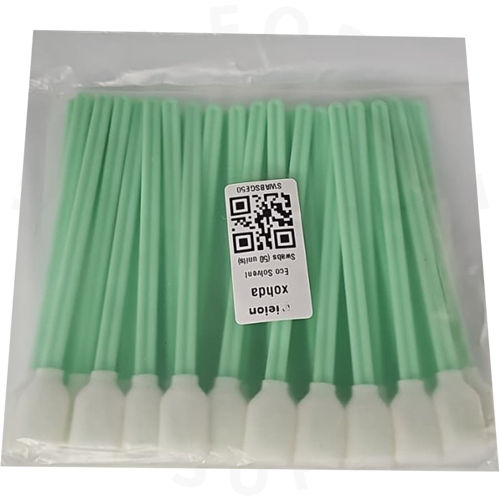 Compatible Eco Solvent Resistant Swabs (50 units)