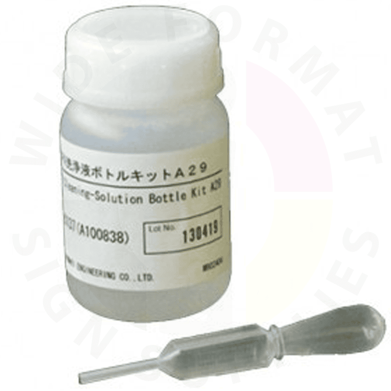 Mimaki Cleaning Liquid Bottle Kit 100cc Bottle for Sb52 or Sb53 ink -SPC-0137