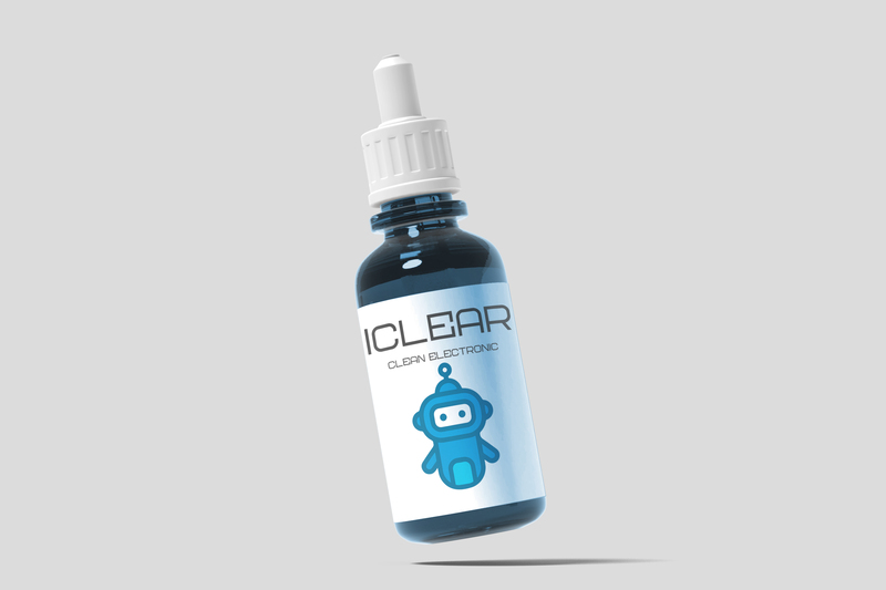 iClear 1oz - Solución de Limpieza para Electrónica