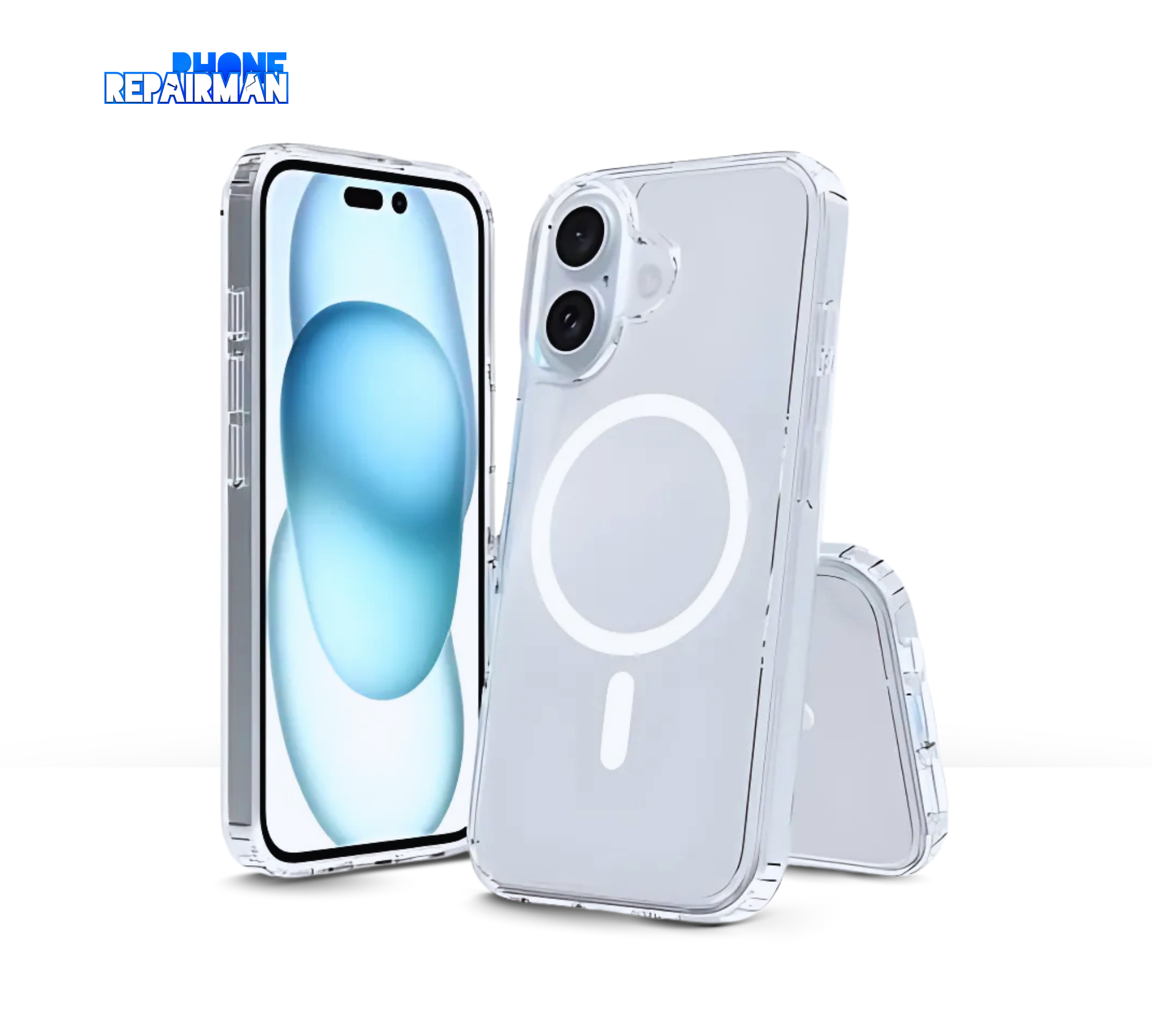 iPhone 16E Case Magsafe Acrylic + TPU Hybrid Phone Repairman Muswellbrook AU