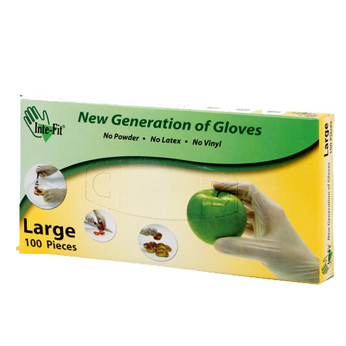 IBS INTE-FIT Multi Purpose Glove Large No Powder 10 / 100 cs