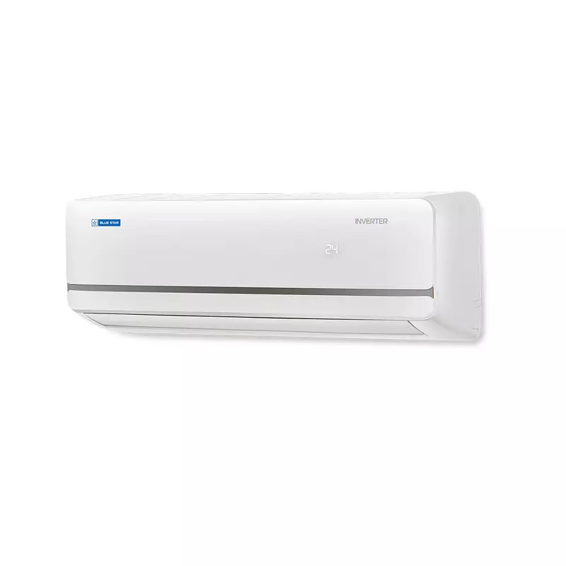 The Blue Star Inverter Split AC efficiently cools a home, ensuring a comfortable work environment.
