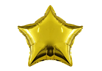 Masha & The Bear Theme Foil Balloons - Star - (Pack of 5)