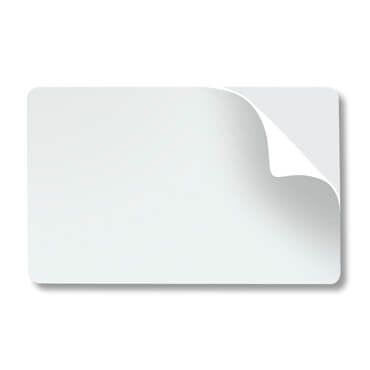 Datacard StickiCard - Adhesive Back Card
