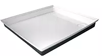 Icon 00461 Shower Pan SP100-27" x 24" x 4", Polar White