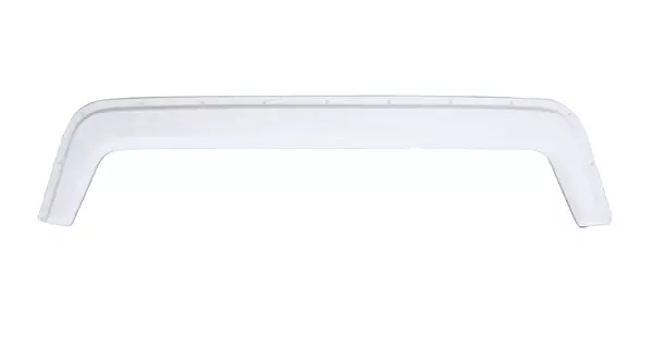 Icon 01539 Polar White Tandem Fender Skirt