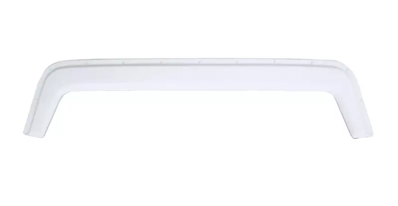 Icon 01539 Polar White Tandem Fender Skirt