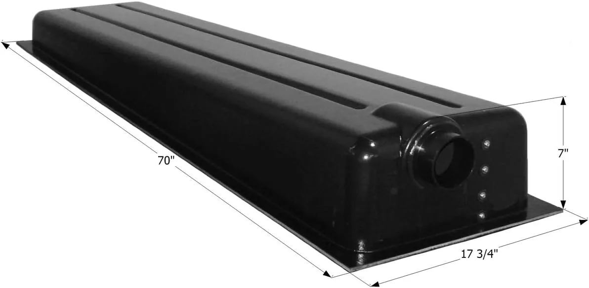 ICON 12422 Holding Tank, HT473-ED, 70x17 3/4x7, 21 Gal.