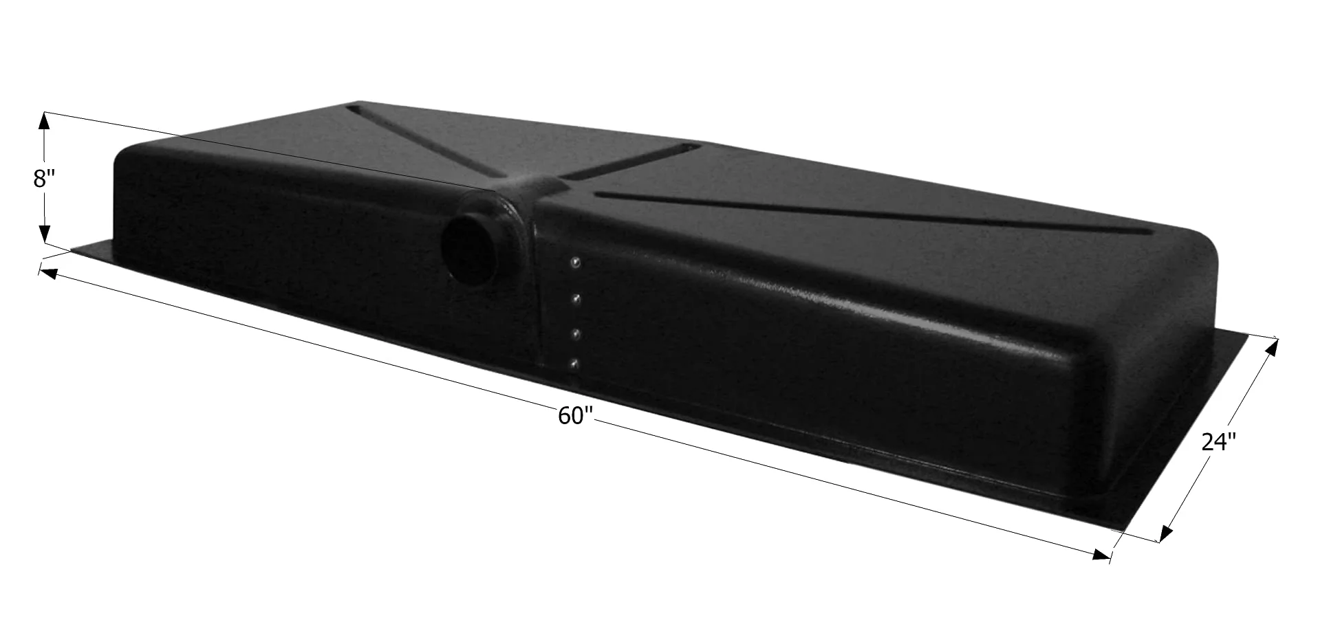 ICON 12427 Holding Tank, HT140-SD, 60x24x8, 30 Gal.