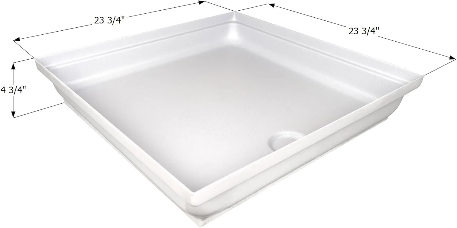 Icon 15235 Shower Pan Assembly SP2424-PW