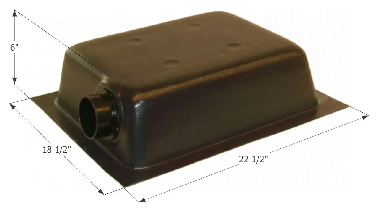 Icon 1682 Holding Tank Left End Drain