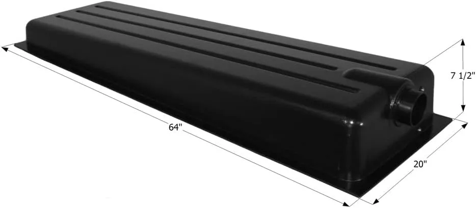 ICON Center End Drain HT186B-ED with 3" Spigot & 4 Level Sensors