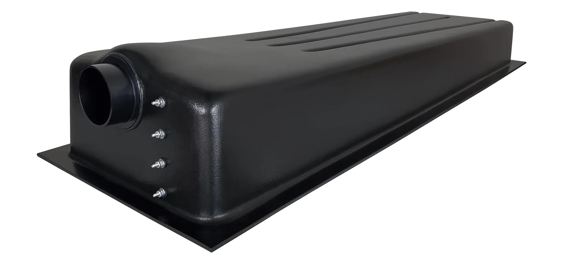 ICON Holding Tank Center End Drain HT703ED with 3" Spigot & 4 Level Sensors installed