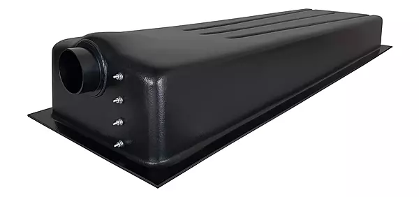 ICON Holding Tank Center End Drain HT703ED with 3" Spigot & 4 Level Sensors installed