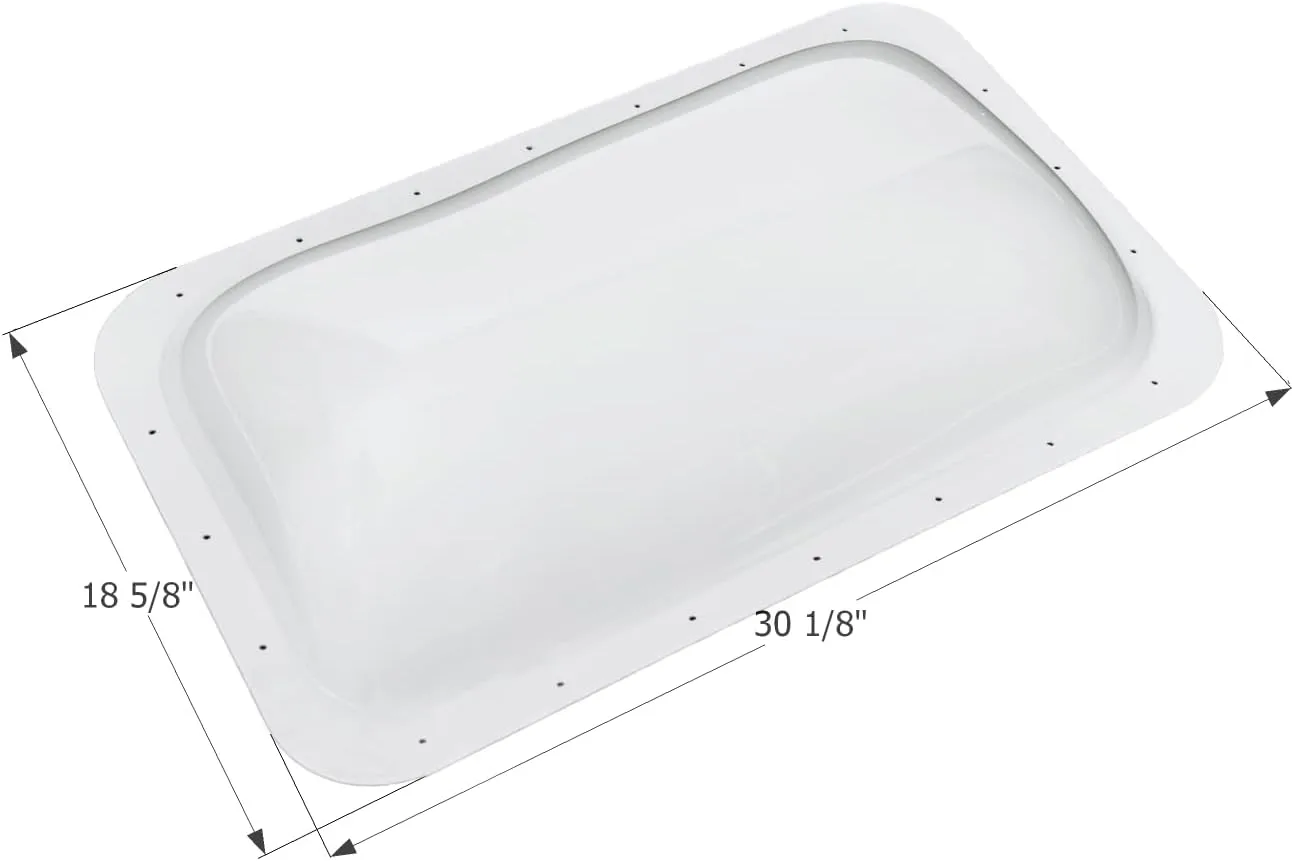 ICON Skylight SL1627W White 30 1/8 in x 18 5/8 in Electric Light