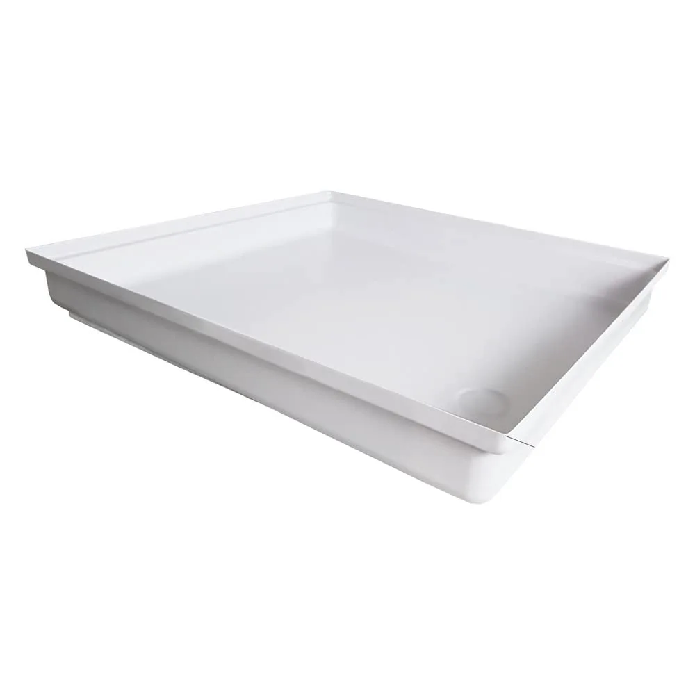 ICON 12873 Shower Pan SP300 - 32-1/8 x 30-1/8 x 4-5/8 in, Polar White