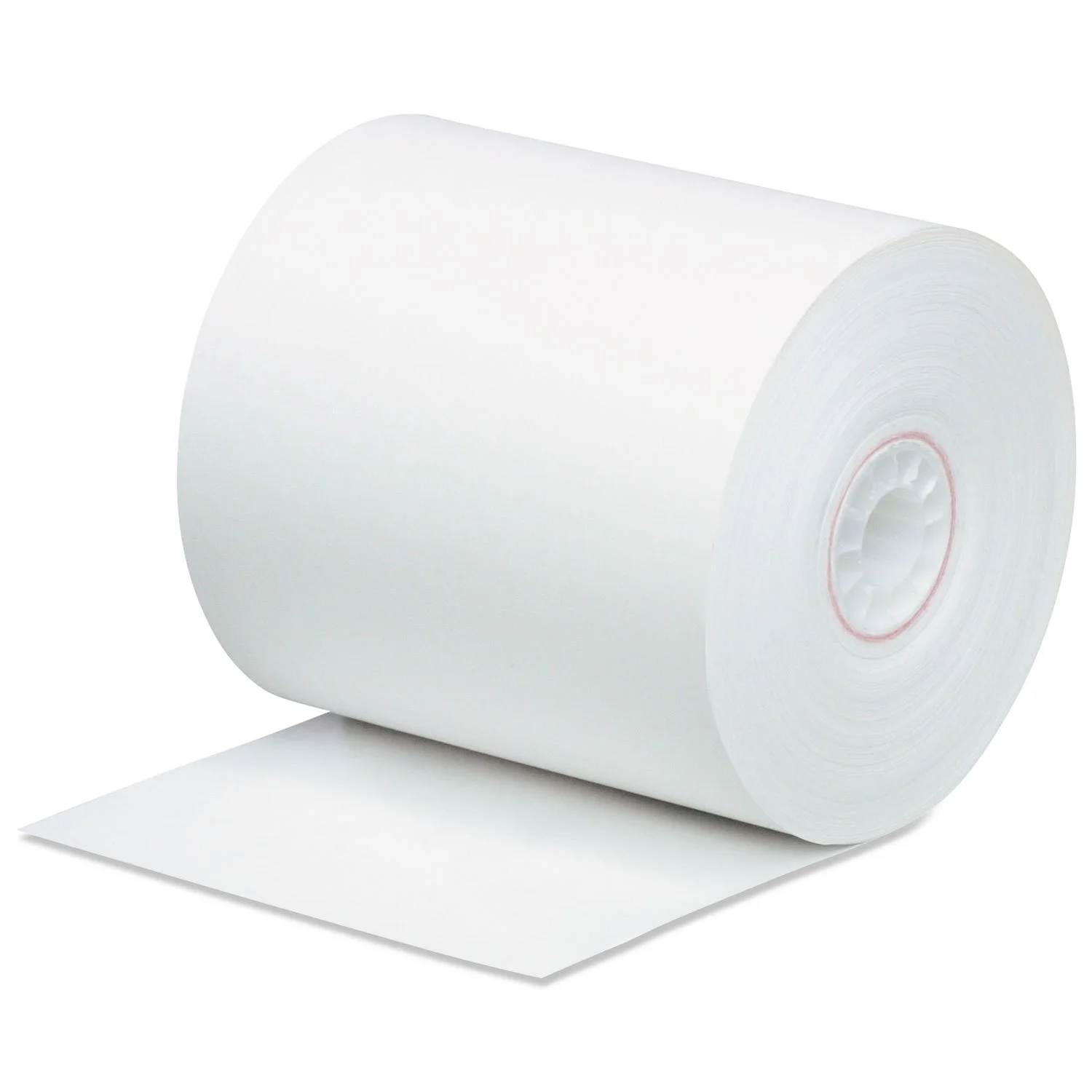 ICONEX 1-ply Blended Bond Paper Roll - 3in x 165 ft - White - 50 / Carton