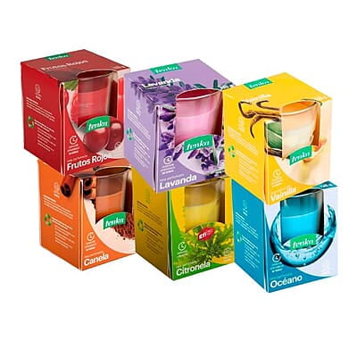 Vela Tenka Frutos Rojos 120 Gramos