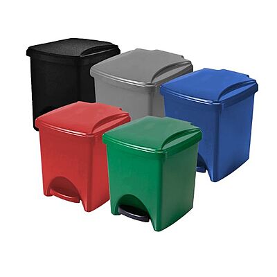 Basurero Pedal 20L - 5GL Verde
