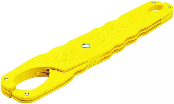IDEAL 34-003 Safe-T-Grip Large Fuse Puller, 11.75 in, Fits 3/4–2-1/2 in Diameter Fuses, 31–600A/250V & 31–400A/600V