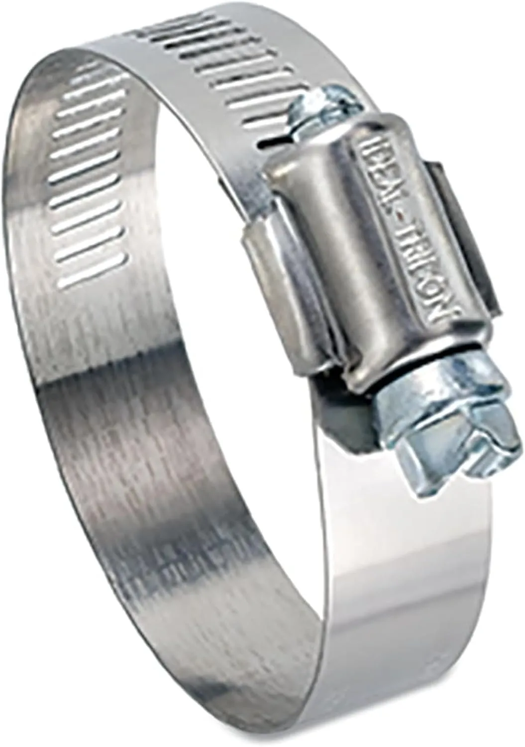 Ideal 50 Series 1-5/8" - 3-1/2" Diameter, Stainless Steel HY-Gear 9/16" Worm Drive Hose Clamp (Box of 10)