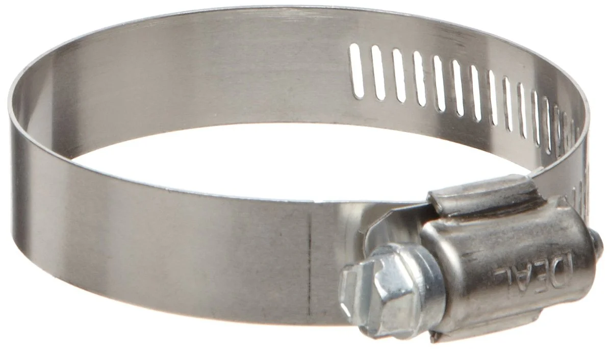 Ideal-Tridon Hy-Gear 50 Series Stainless Steel Worm Gear Hose Clamp