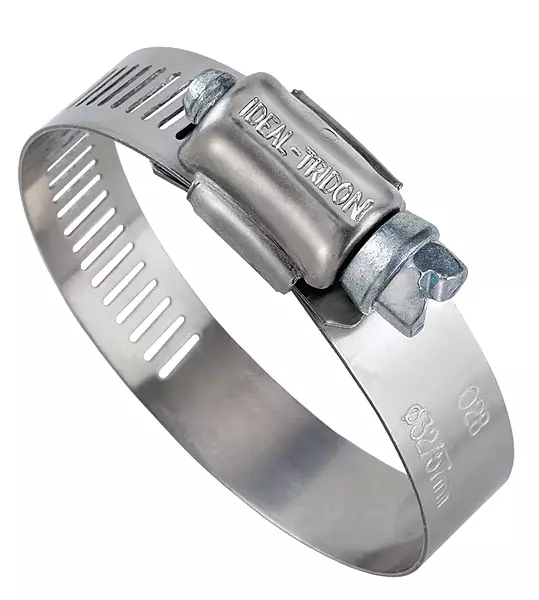 Ideal 5220 Worm Gear Hose Clamp SAE 20 (3/4–1-3/4") Carbon Steel Band