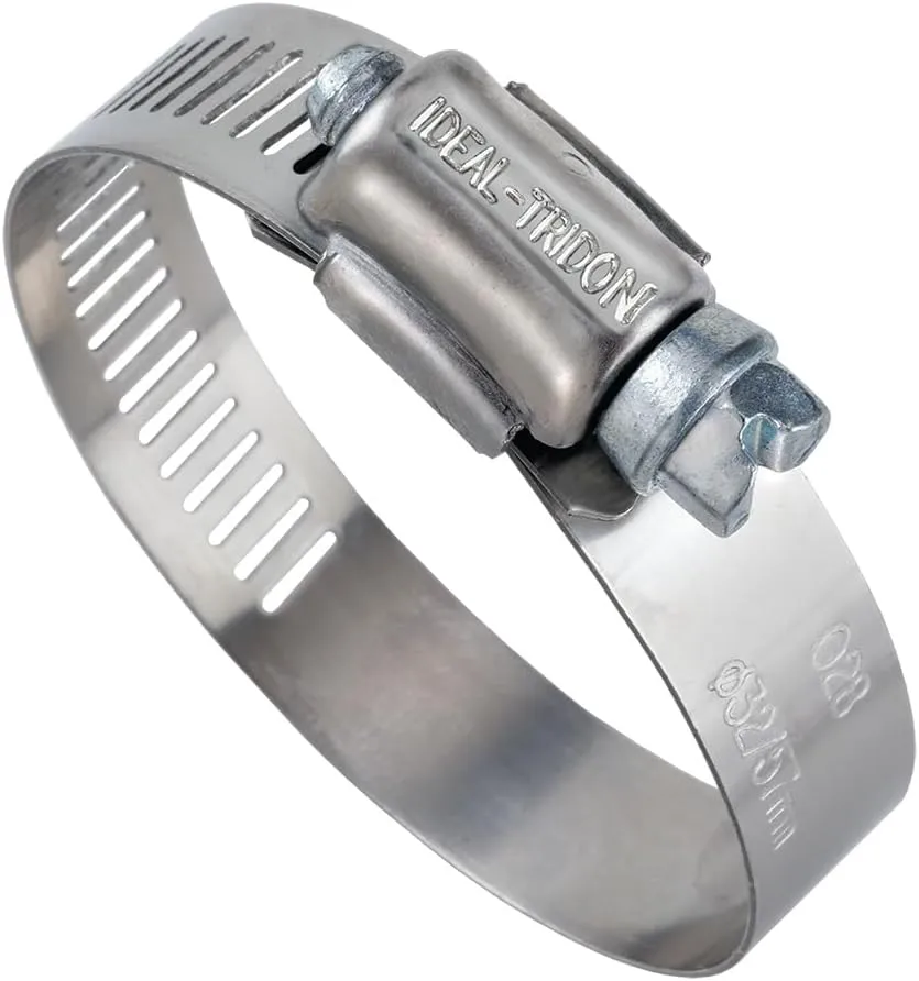 Ideal 5220 Worm Gear Hose Clamp SAE 20 (3/4–1-3/4") Carbon Steel Band