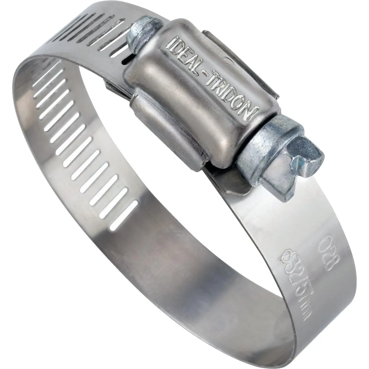 57 Series Worm Drive Clamps - 1/2"x11/4"stainless steel band w/5/16" hex [Set of 10]