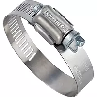57 Series Worm Drive Clamps - 1/2"x11/4"stainless steel band w/5/16" hex [Set of 10]
