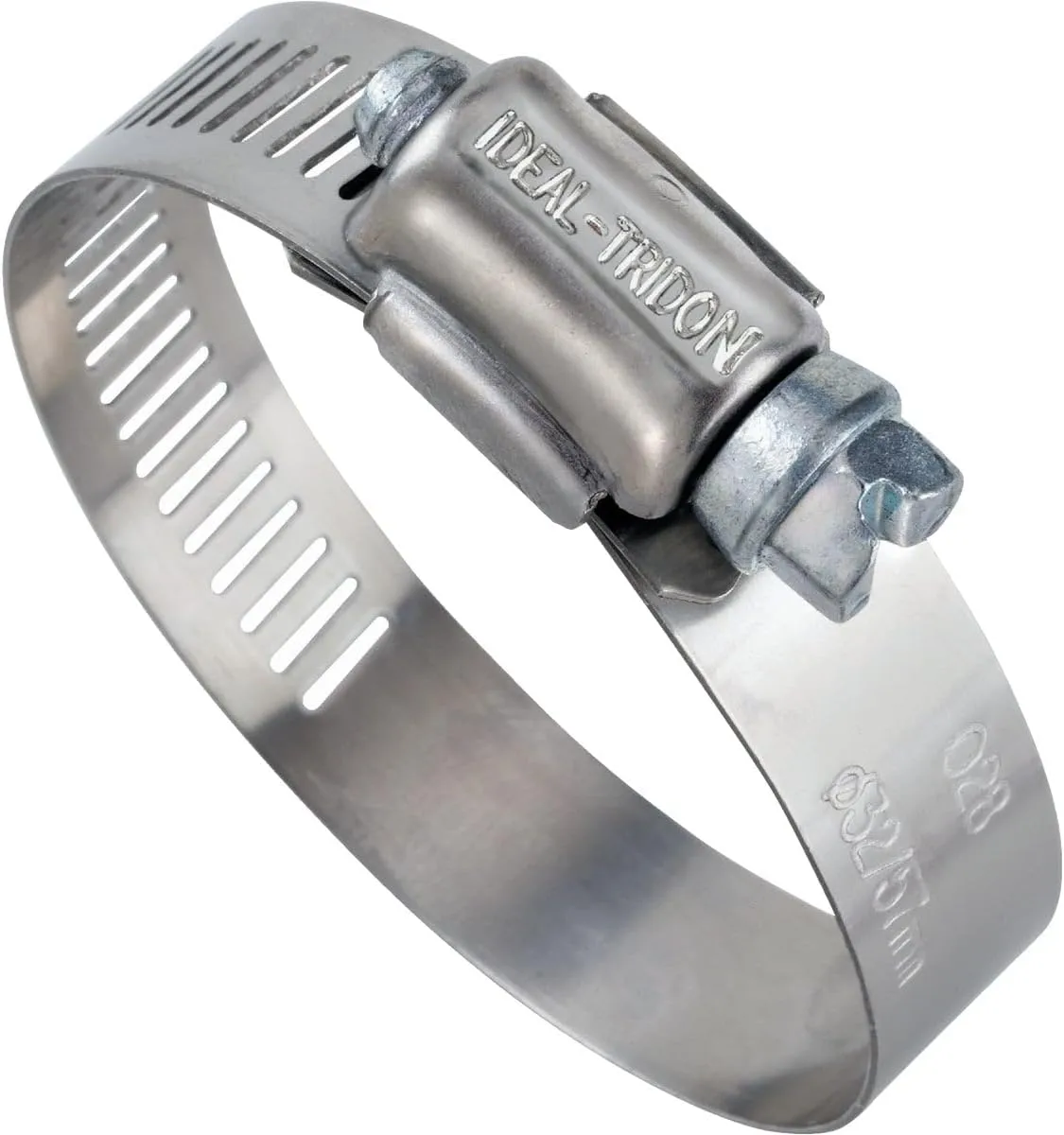 57 Series Worm Drive Clamps - 1/2"x11/4"stainless steel band w/5/16" hex [Set of 10]