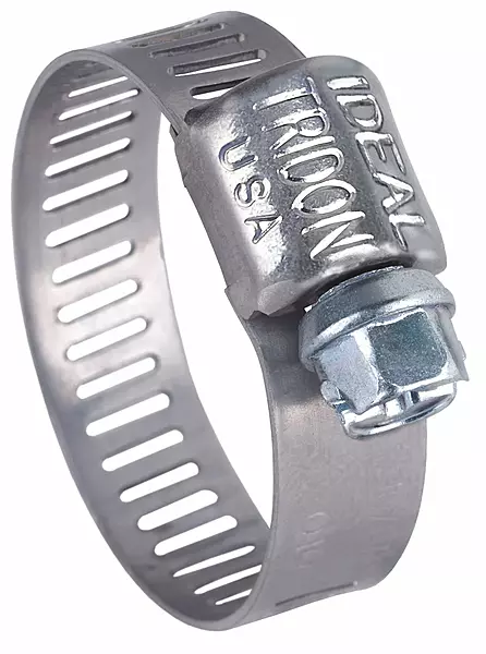 Ideal-Tridon 6206051 '62P Series' Micro-Gear 5/16" Band 201/301 Stainless Steel Clamp