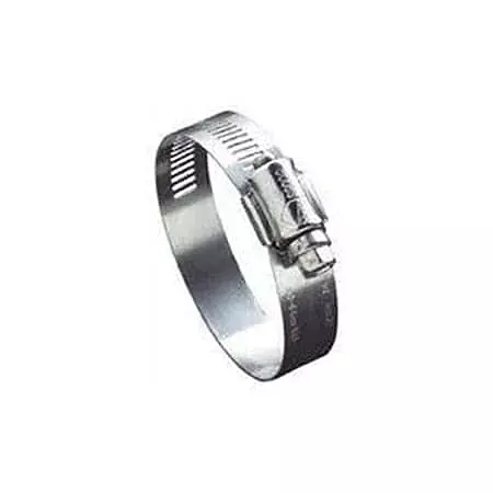 Ideal 64 Series, 1" - 2" Diameter, Stainless Steel HY-Gear 9/16" Worm Drive Hose Clamp (Box of 10)