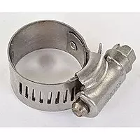 Ideal 64 Series, 7/16" - 1" Diameter, Stainless Steel HY-Gear 9/16" Worm Drive Hose Clamp (Box of 10)