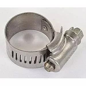Ideal 64 Series, 7/16" - 1" Diameter, Stainless Steel HY-Gear 9/16" Worm Drive Hose Clamp (Box of 10)