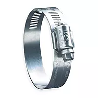 Ideal 6844 68 Series, 15/16" - 3-1/4" Diameter, Stainless Steel HY-Gear 9/16" Worm Drive Hose Clamp (Box of 10)