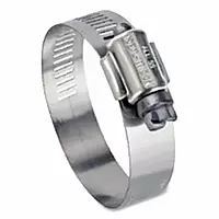 Ideal 68 Series, 1-1/8" - 3" Diameter, Stainless Steel HY-Gear 9/16" Worm Drive Hose Clamp (Box of 10)