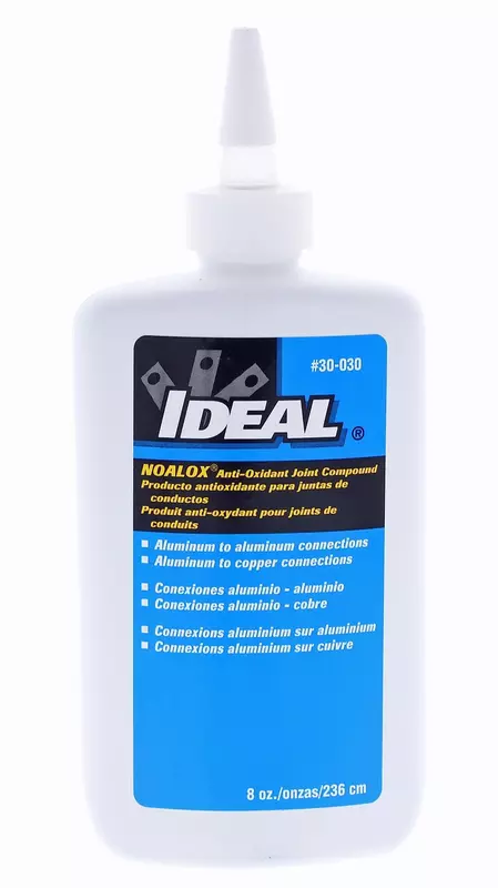 IDEAL Electrical 30-030 Noalox Anti-Oxidant - 8 oz. Bottle, Anti-Oxidant for Aluminum Electrical Applications