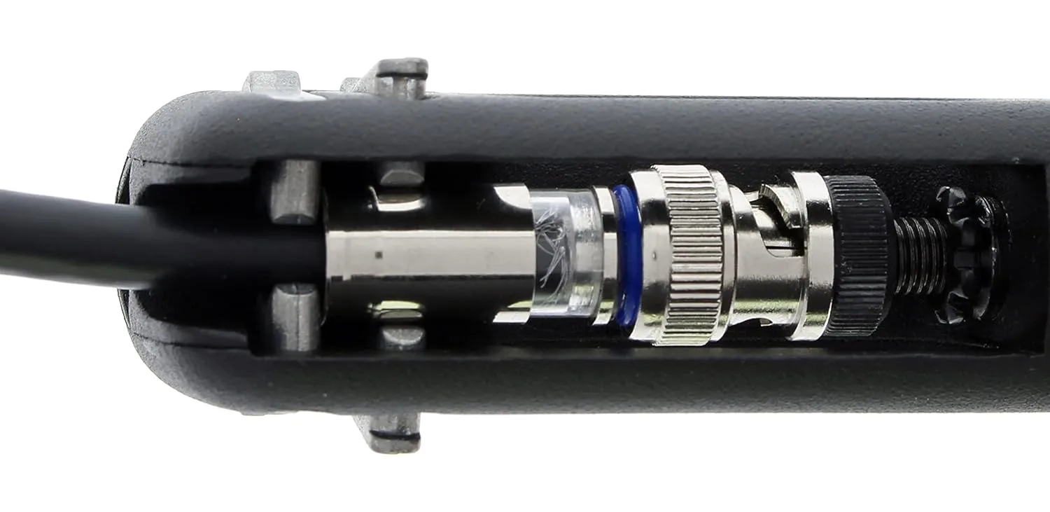 IDEAL Industries, Inc. 33-793 OmniSeal™ Pro XL Coax Compression Tool, Compression Tool for F/BNC/RCA/RG-11 F Connectors