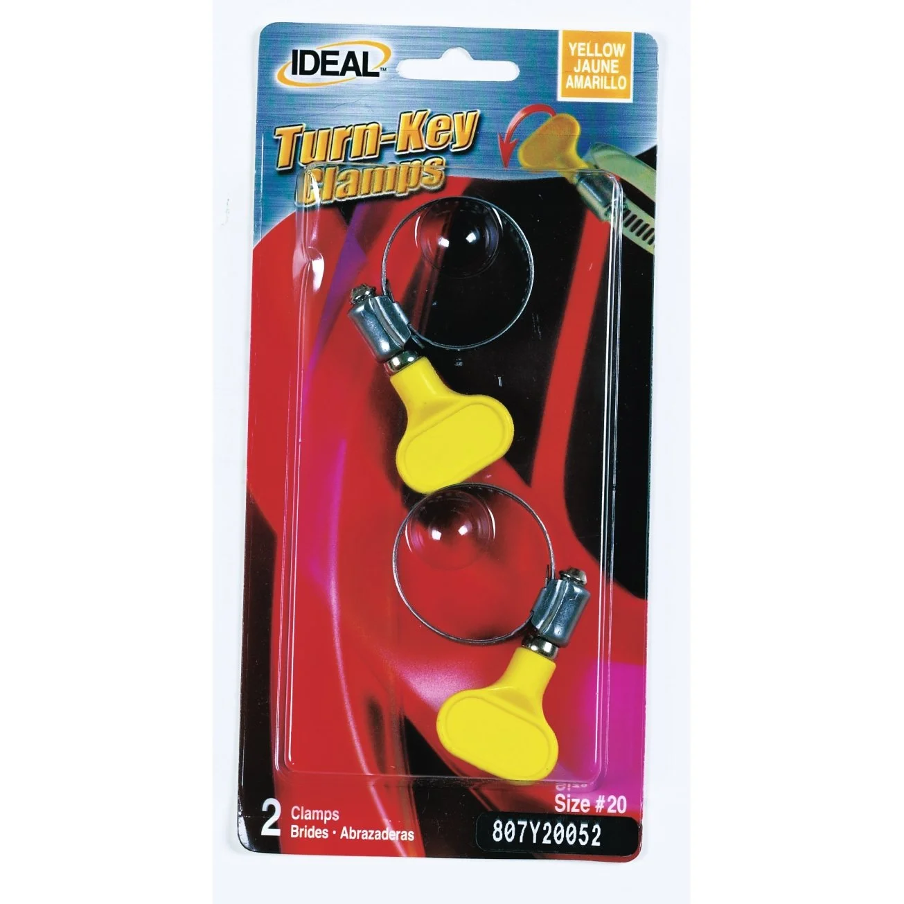 Ideal 3/4 in. 1-3/4 in. 20 Hose Clamp Stainless Steel Turn Key