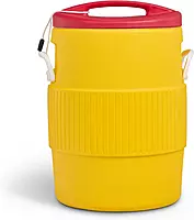 Igloo 385-4101 400 Series Coolers, 10 gal, Red/Yellow