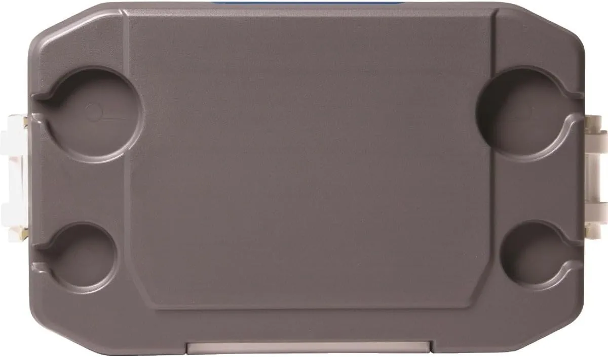 Igloo Latitude 52 Cooler Box, Approx. 10.2 gal (49 L), Latitude, Outdoor, Camping, Leisure, Fishing Indigo Blue, White
