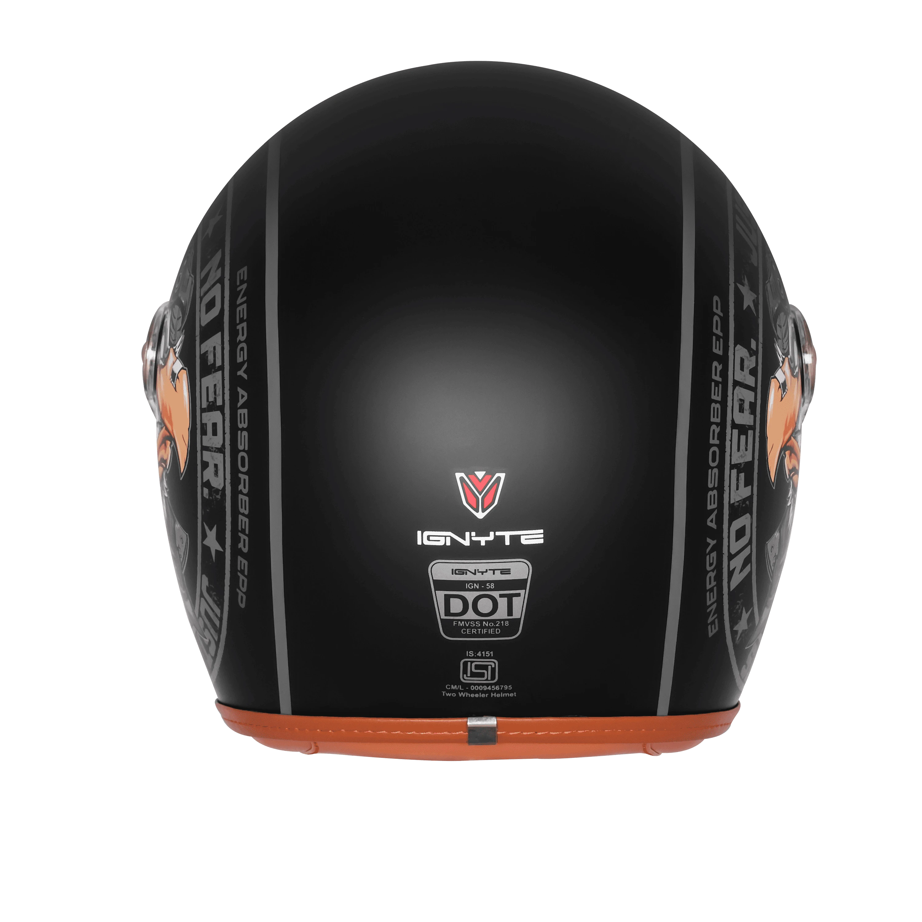 IGNYTE IGN-58 DOT EAGLE GLOSSY BLACK/GREY C/V 600 MM IGNYTE IGN-58 DOT EAGLE GLOSSY BLACK/GREY C/V 600 MM