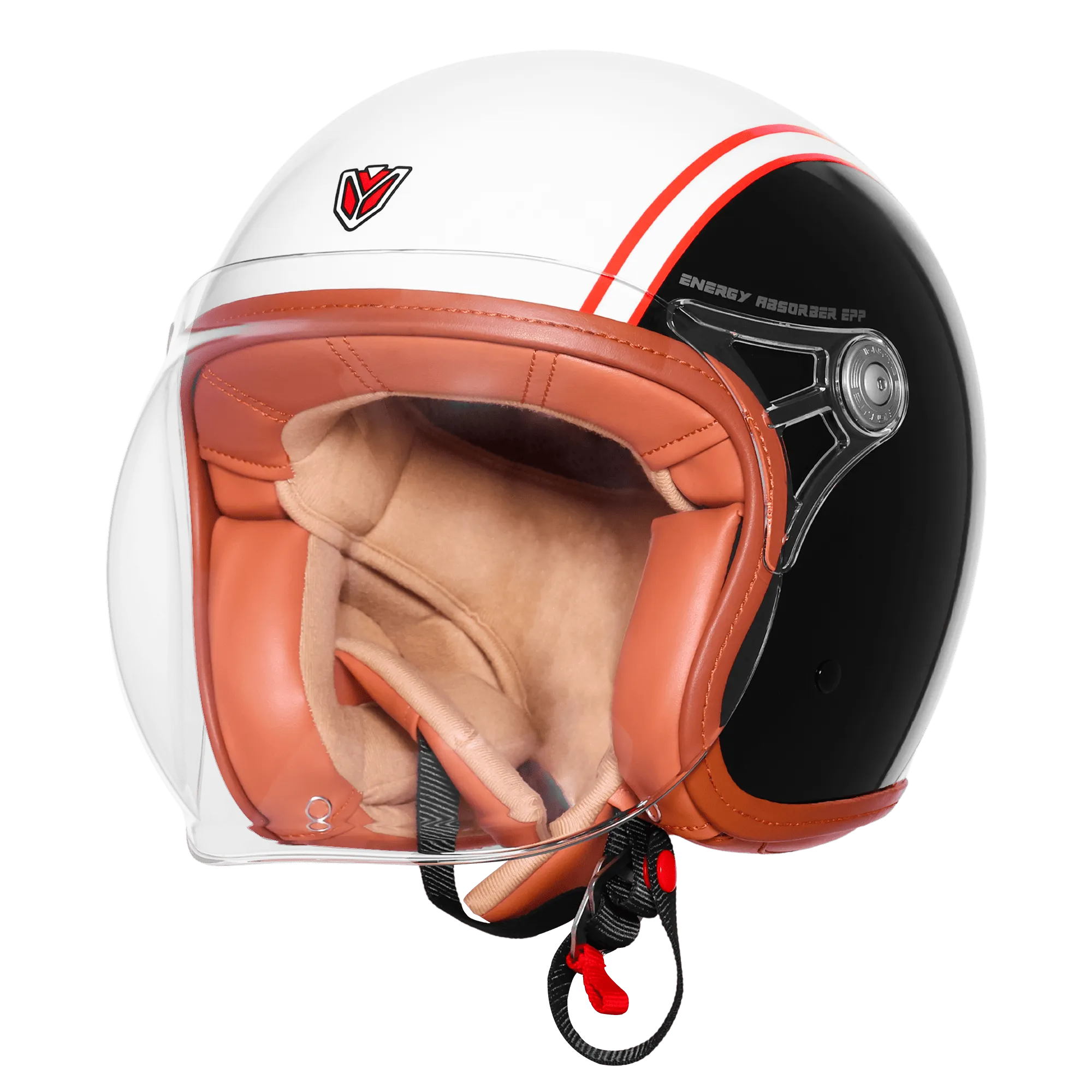 IGNYTE IGN-58 DOT SPECTRUM-5801 MATT WHITE/BLACK 600MM BUCKLE CLEAR+EXTRA LIGHT ORANGE VISOR+MINIUTRE IGNYTE IGN-58 DOT SPECTRUM-5801 MATT WHITE/BLACK 600MM BUCKLE CLEAR+EXTRA LIGHT ORANGE VISOR+MINIUTRE