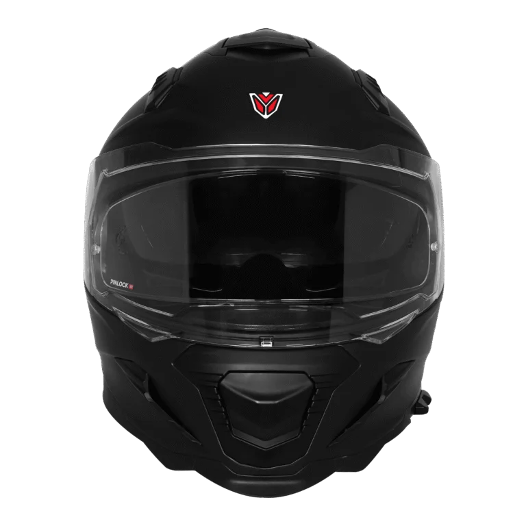 IGNYTE IGN-16 ISS DOT SOLID MATT BLACK C/V 620 MM WITH EXTRA SMOKE VISOR