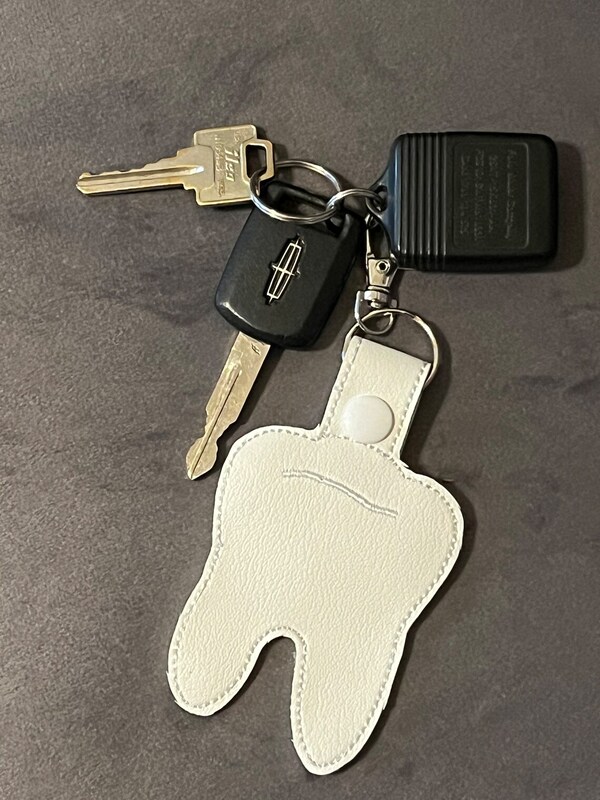 Tooth Key Chain