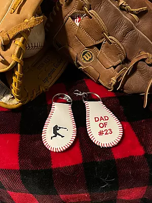 Key Chain from Baseball
