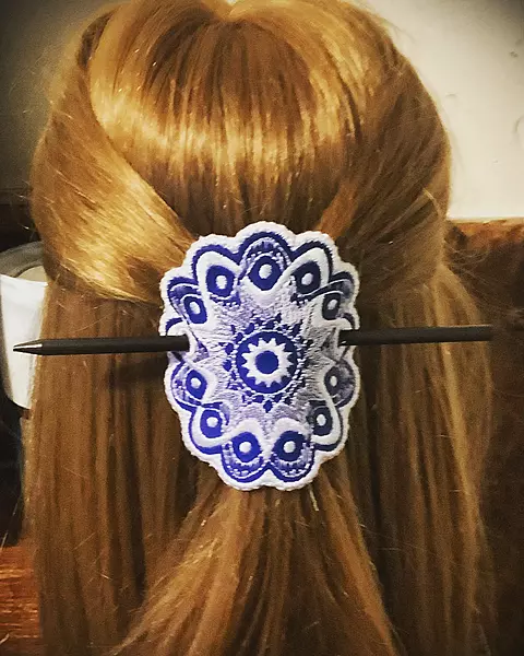 Hair accessory, hair barrette, stick barrette, gifts, favors