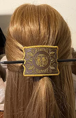 Hair Barrette 2 , Hair Accessory, stick barrette, gifts, favors